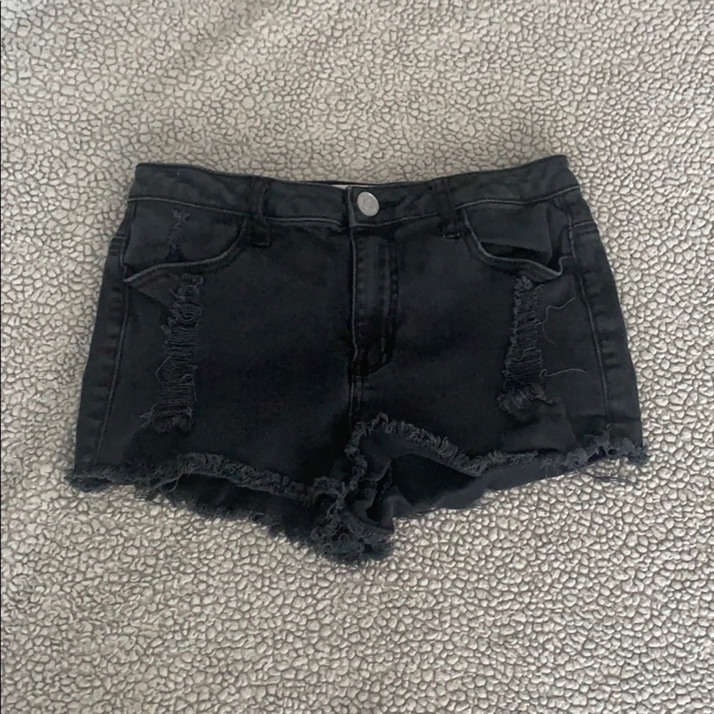 Black Tillys jean shorts